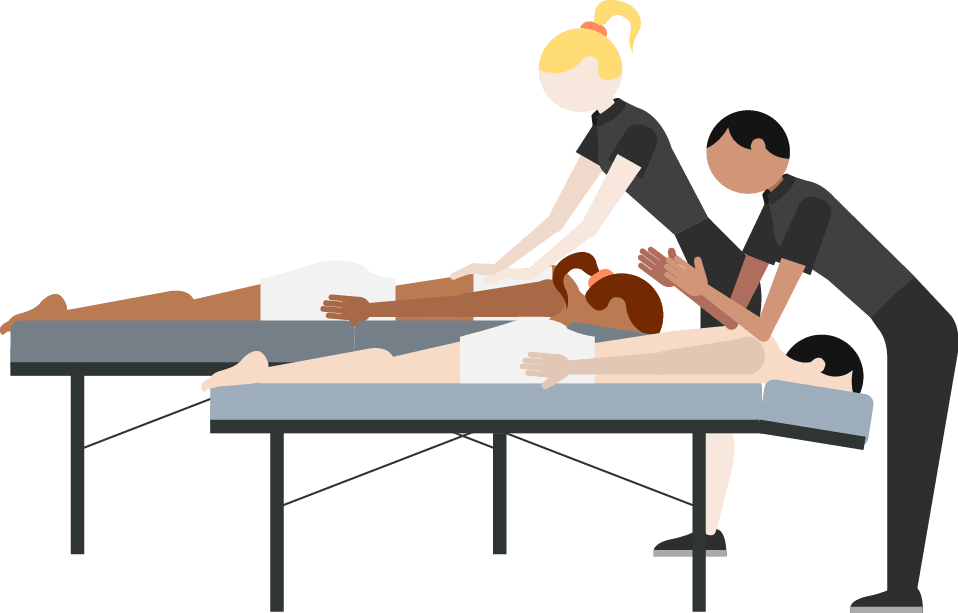 Couples massage in any massage technique Couples massage in any massage technique